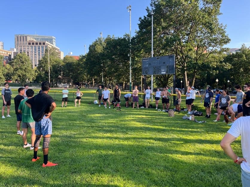 Boston Roundnet pickup gathering