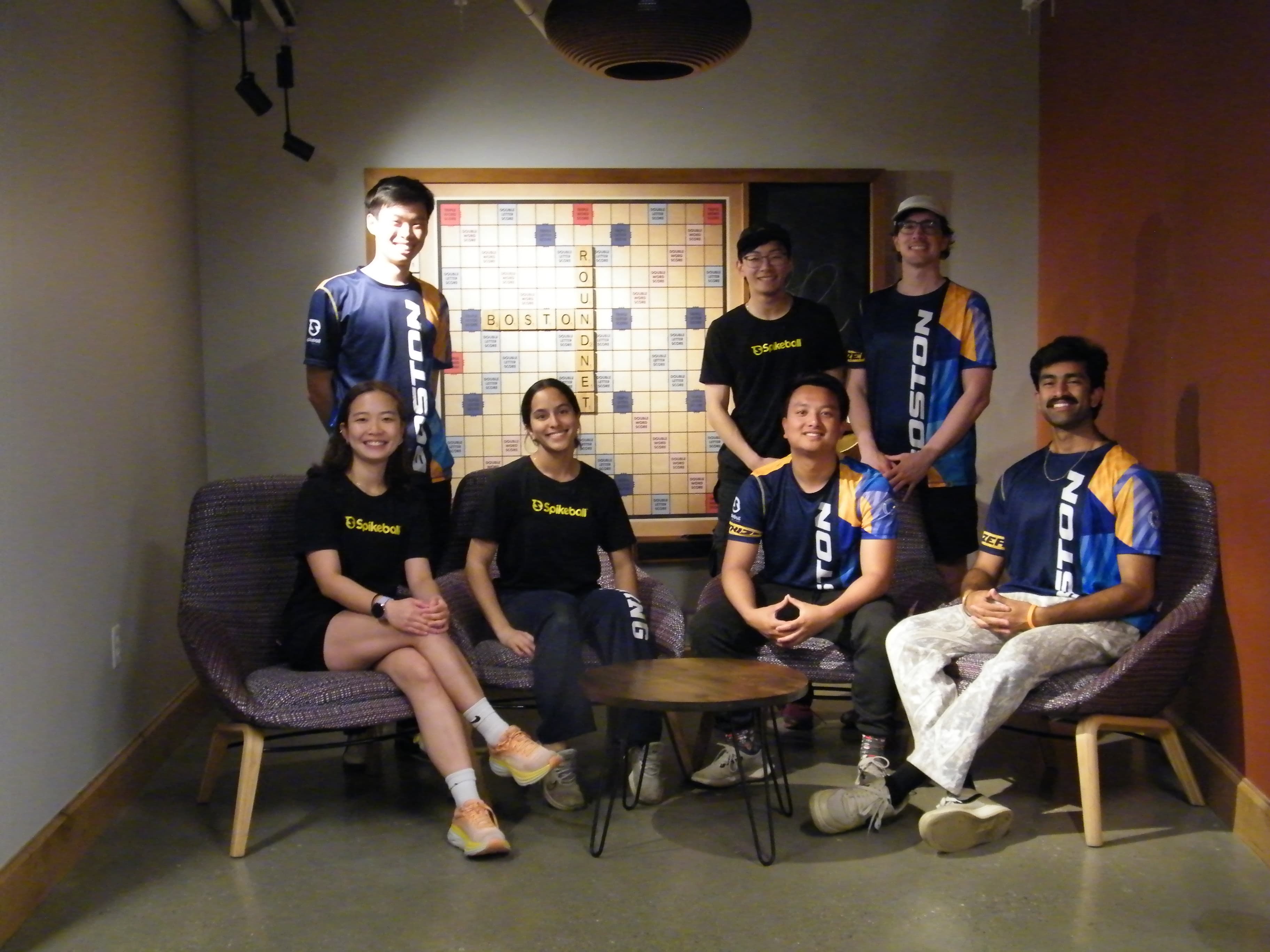 Boston Roundnet organizers group photo